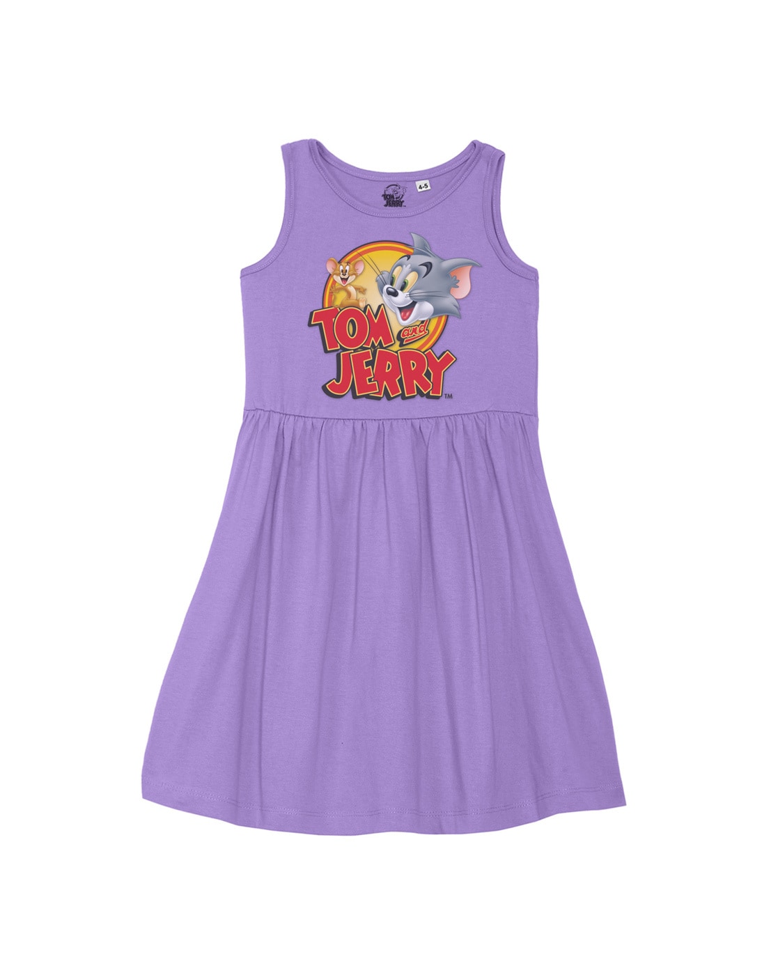 Buy Purple Dresses Frocks for Girls by Tom Jerry by Wear Your Mind Online Ajio