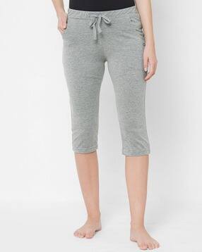 Buy Blue Trousers Pants for Women by ANGELFAB Online