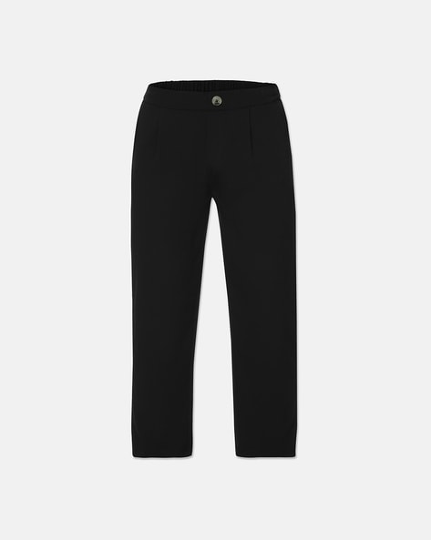 Oxolloxo Single-Pleat Knit Trousers