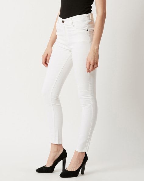 Miss Chase Mid-Rise Skinny Fit Jeans