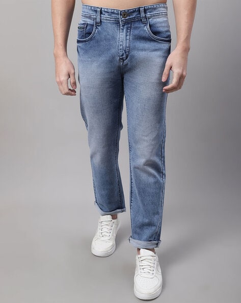 Rodamo Mid Washed Slim Fit Jeans