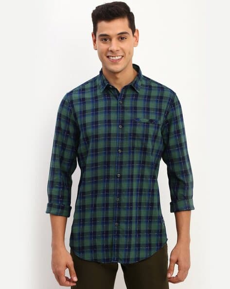 allen solly dress shirts Allen Solly Men's Solid Slim fit Casual Shirt (ASSHWSPFN91854_Blue 38) :  Amazon.in: Clothing & Accessories