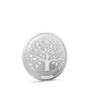 Pure Silver Kalpvruksha Coin