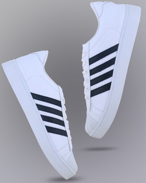 Men Lace-Up Regular Fit Casual Shoes 