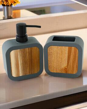 umai Set of 2 Soap Dispenser with Toothbrush Holder-picture-25
