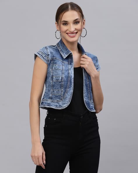 Buy Blue Jackets Coats for Women by STYLE QUOTIENT Online