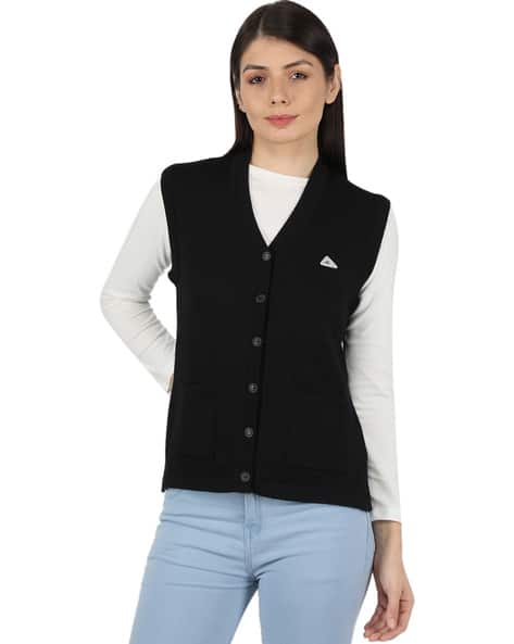 Buy Black Sweaters Cardigans for Women by MONTE CARLO Online