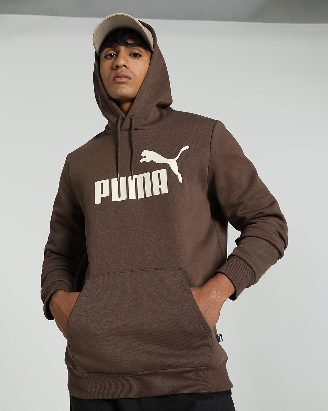 brown puma sweatshirt