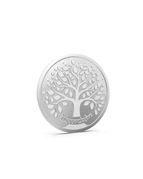 Pure Silver Kalpvruksha Coin