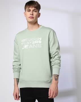 john players jeans Men Brand Print Slim Fit Sweatshirt-picture-20