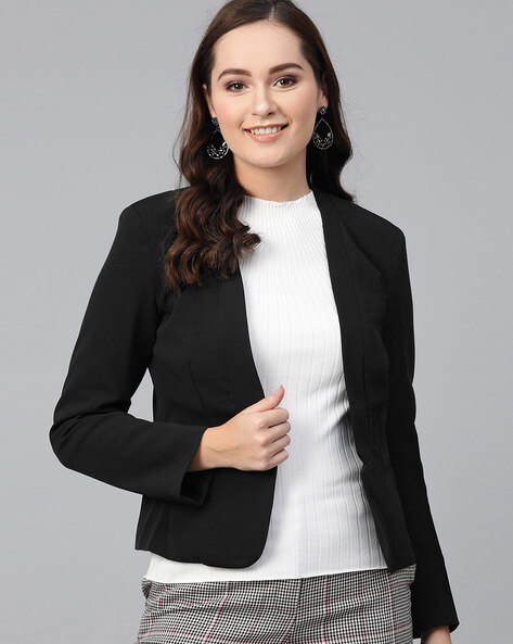 Pannkh Solid Blazer