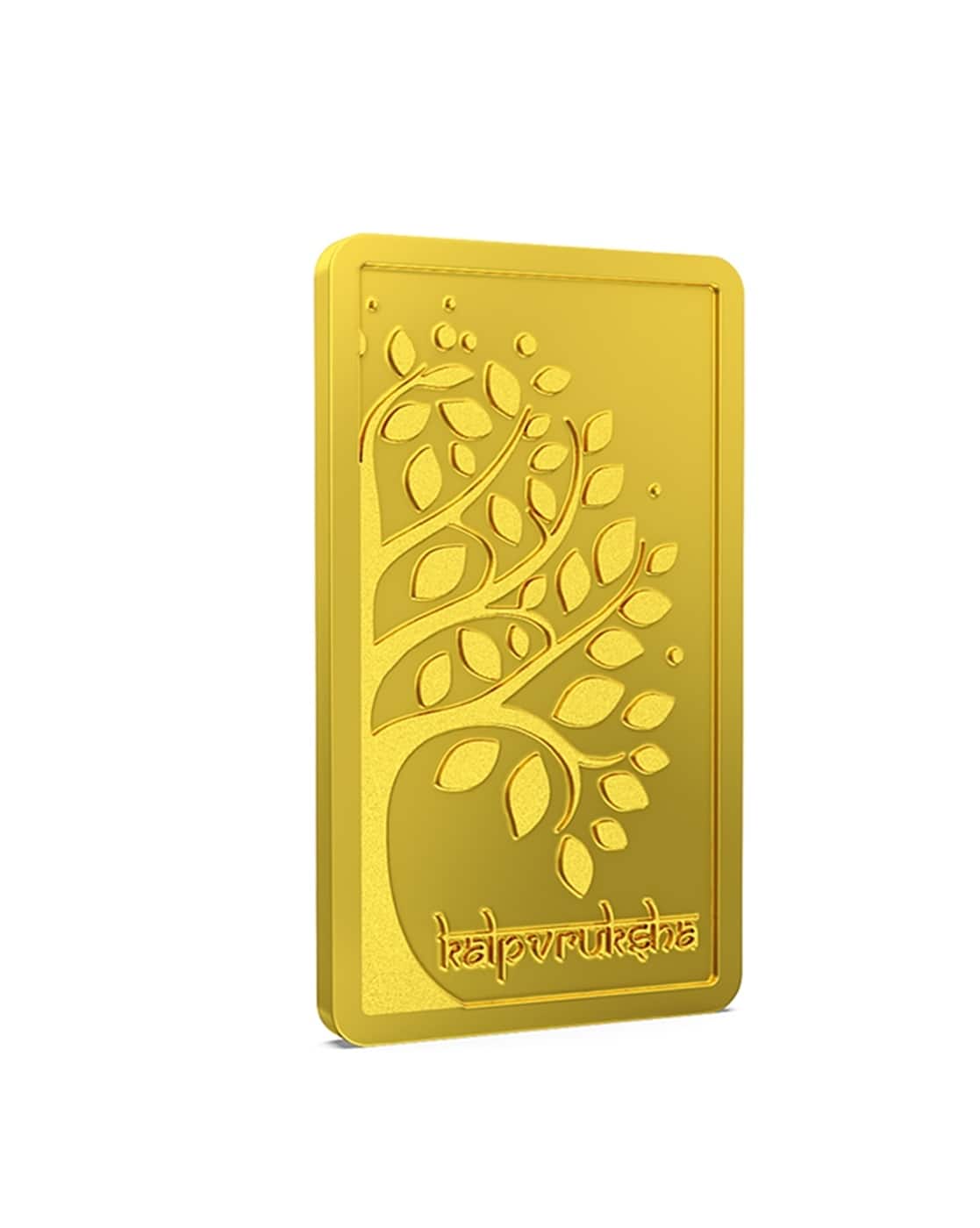 ASPECT BULLION REFINERY 2 Gm 24 Kt For Women (999, FreeSize) Yellow Gold Kalpavriksha Bar For Women (Yellow Gold, FreeSize)