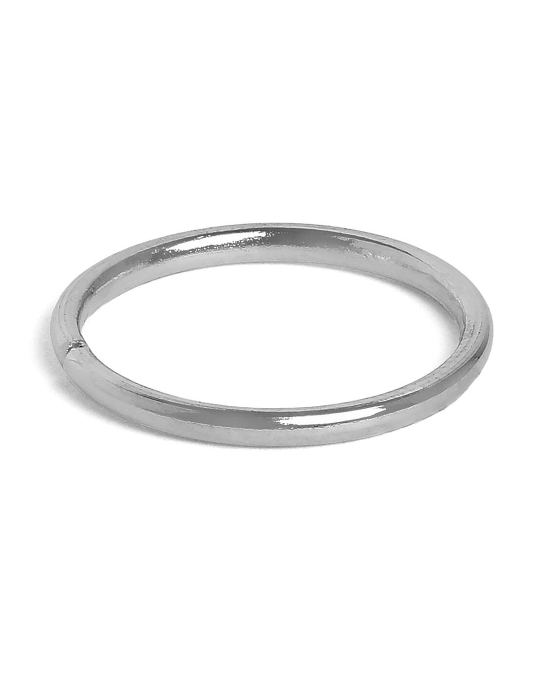 Pack of 10 Stone-Studded Rings