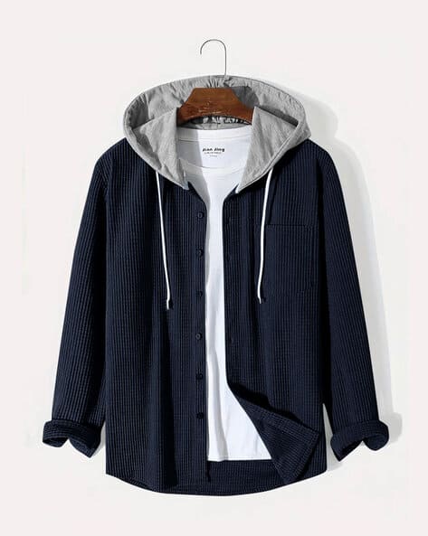 Men Regular Fit Hoodie