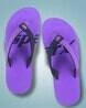 mauve flip flops