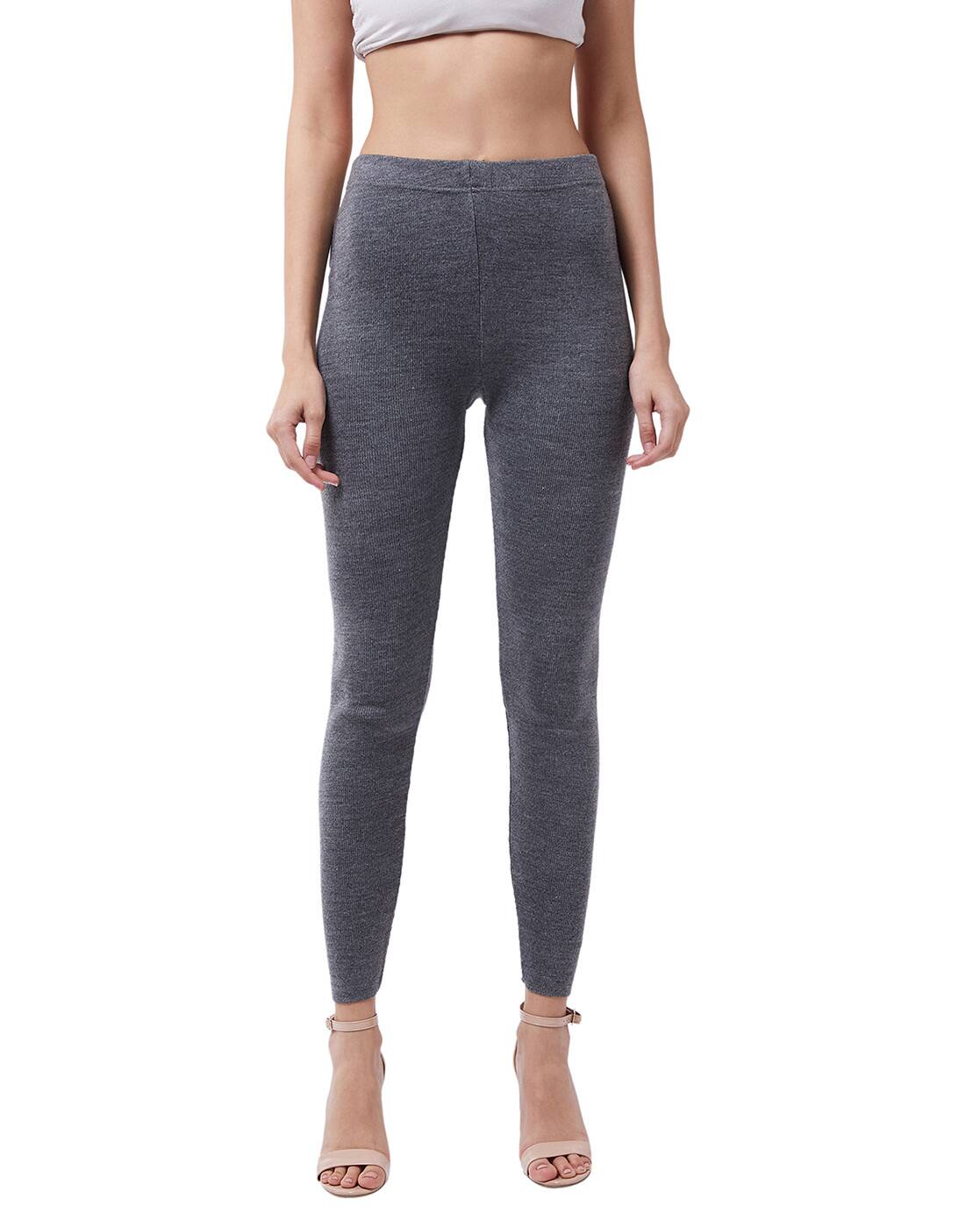 レッグウェア papier / Hope you like leggins/grey Wrap Legging in Heather Melt - Silver Heather – Carbon38