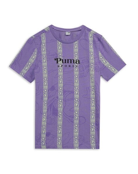 【NOAH】 X PUMA Graphic Tee ★ Lavender Alert R5496 PUMA x Noah Photo Tee - Noah