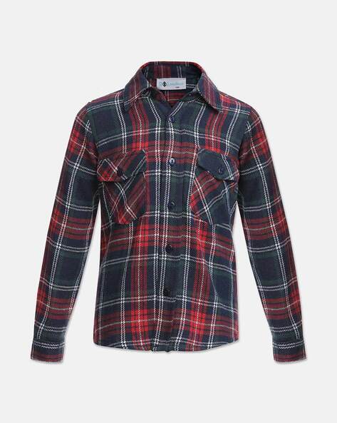 Oxolloxo Checked Regular  Shirt