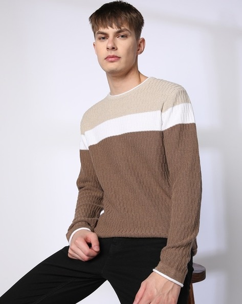 Mens slim fit sweater best sale