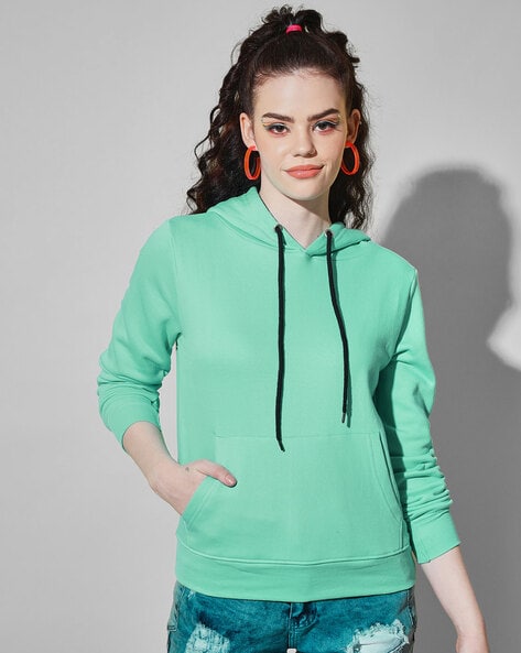 Buy Aqua Sweatshirt Hoodies for Women by THE DRY STATE Online Ajio