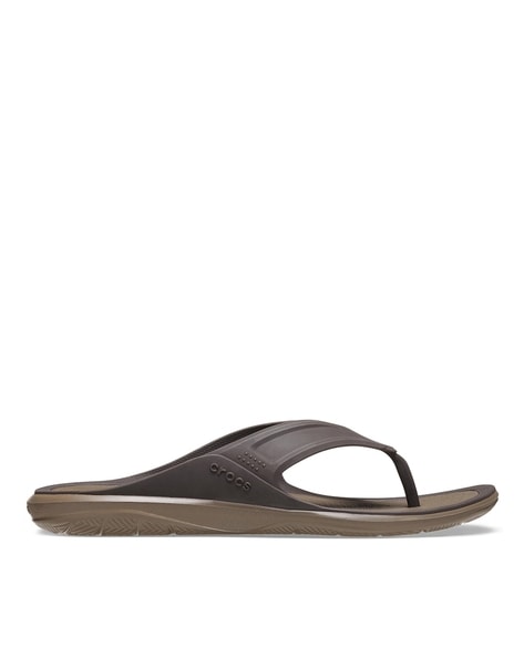 Crocs Men Swiftwater Wave Thong-Strap Flip-Flops