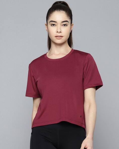 ALCIS Crew-Neck T-Shirt with Short Sleeves