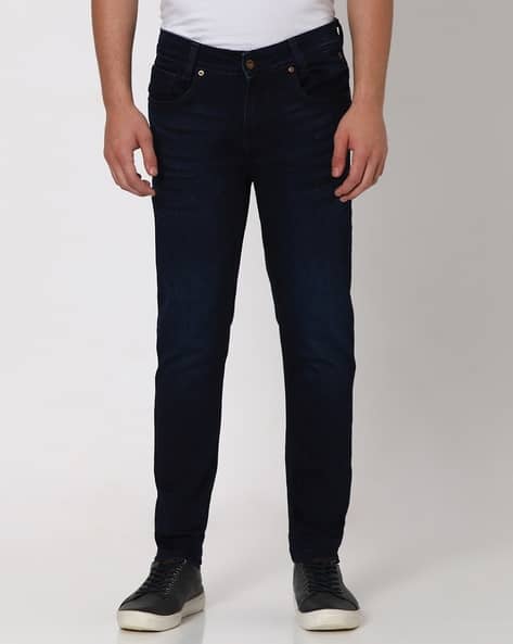 Men Ankle-Length Skinny Fit Jeans