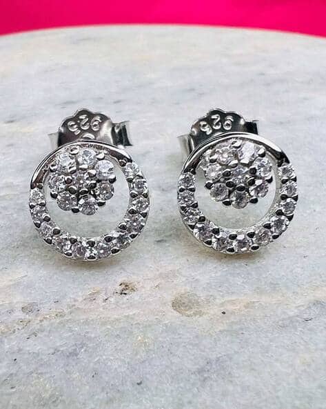 Buy Silver Earrings for Women by Arte Online