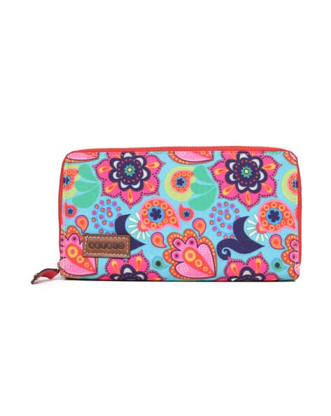 Astrid Printed Zip-Around Wallet