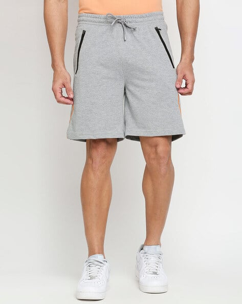 Buy Grey Shorts 3/4ths for Men by FITZ Online