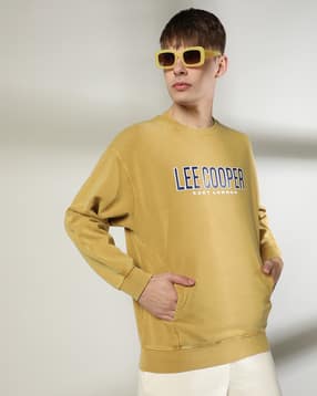 lee cooper Men Logo Print Relaxed Fit Sweatshirt-picture-21