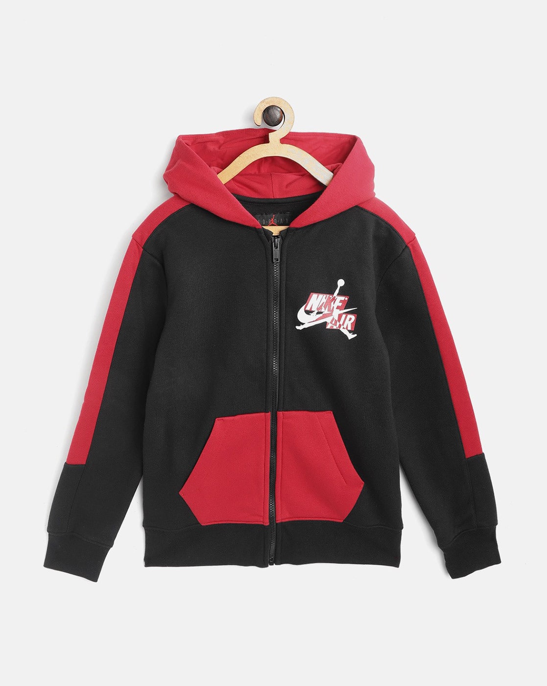 Air Jordan Zip-Front Hooded Sweatshirt
