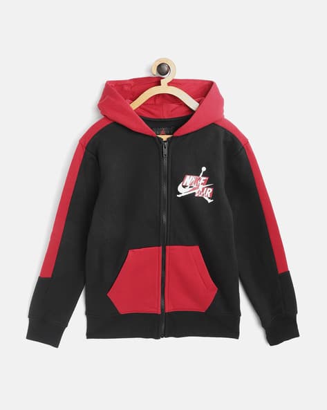 Air Jordan Zip-Front Hooded Sweatshirt