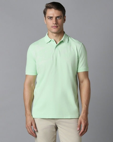 Men Slim Fit Polo T-Shirt