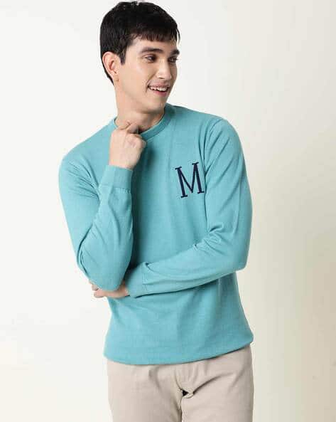 Buy Blue Sweatshirt Hoodies for Men by Rare Rabbit Online