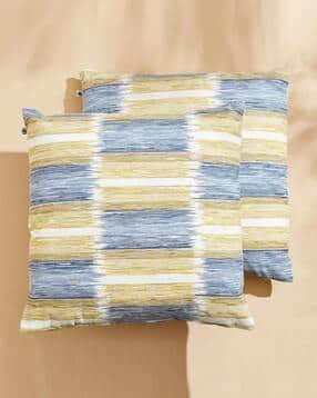 home centre Set of 2 Geometric Print Filled Cushion 15" x 15"-picture-13