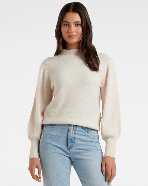 Buy Cream Sweaters Cardigans for Women by Forever New Online Ajio