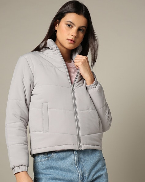 Buy Grey Jackets Coats for Women by Fort Collins Online Ajio