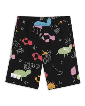 puma Graphic Print Regular Fit Shorts-picture-20