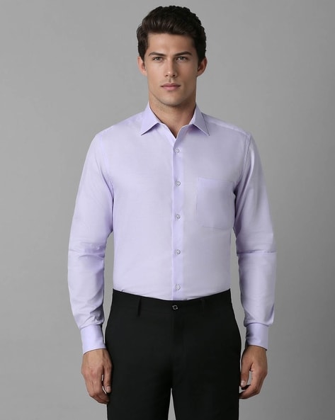 Louis Philippe Men Regular Fit Shirt