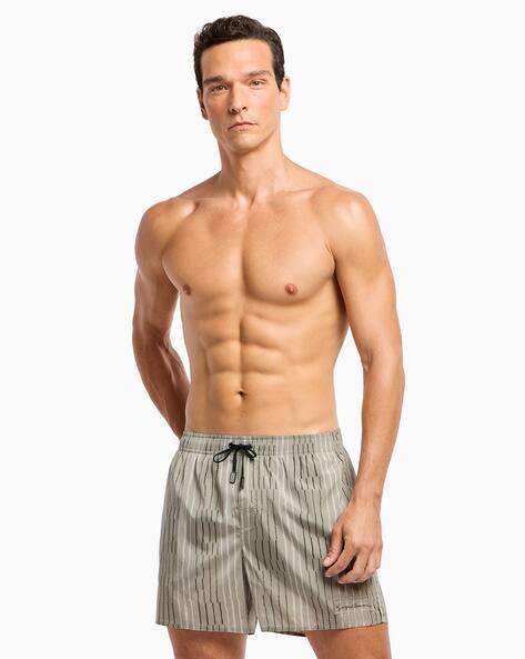 Blended Stripes Regular Fit Boxer Shorts
