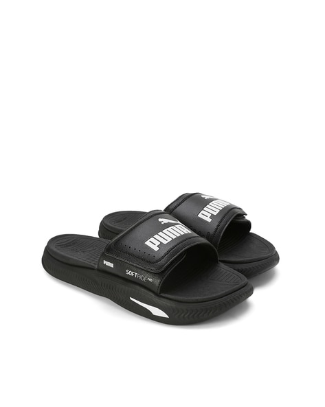 Brand Print Slides with Velcro Closure