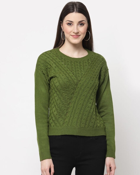 Buy Green Sweaters Cardigans for Women by CLUB YORK Online Ajio