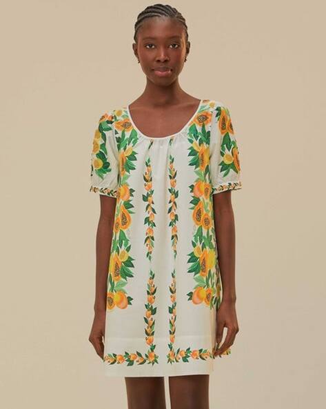 farm rio printed shift mini dress Farm Rio Printed Mini Dress - Pink Dresses, Clothing - WFARM82578