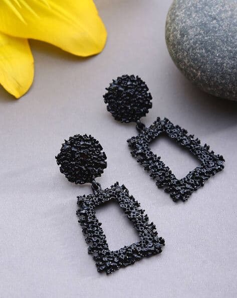 Buy Black Earrings for Women by Sohi Online