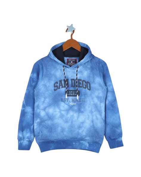 Tie Dye Hooded Sweatshirt