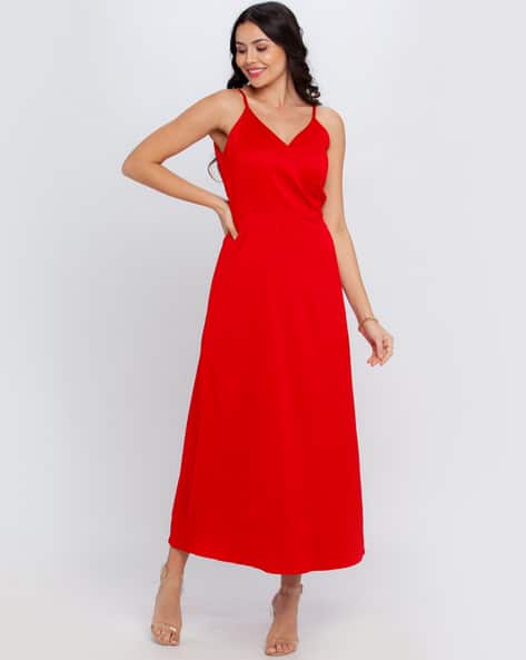 Zink London V-neck A-line Dress