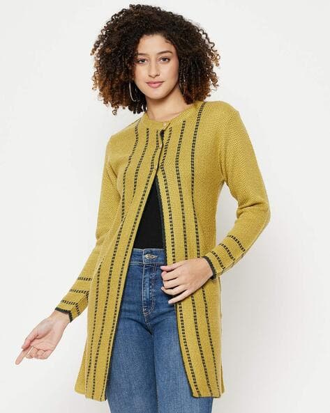 buy yellow cardigan