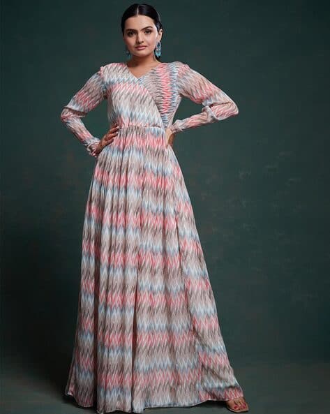 Buy Multicoloured Dresses & Gowns for Women by FUSIONIC Online | Ajio.com