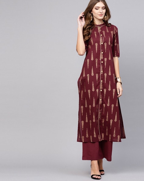 Aks Printed Kurta Suit Set